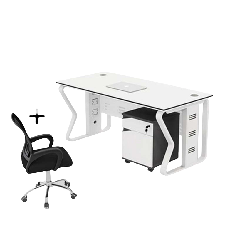 豫庄德工位单柜椅组