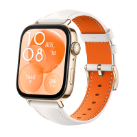 HUAWEI/华为 WATCH FIT 3 珍珠白 珍珠白真皮表带 超轻薄大屏 科学运动减脂 强劲续航