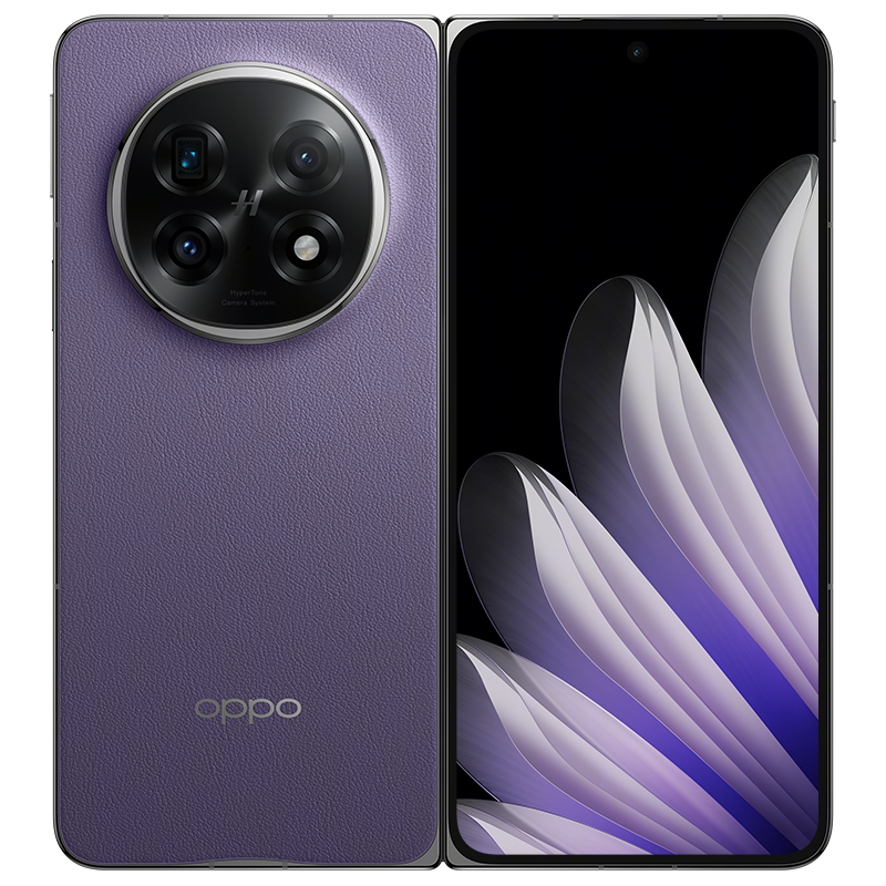 OPPO Find N5 暮紫 12GB+256GB 超薄机身 超长续航冰川电池 骁龙8至尊版 AI 5G折叠屏旗舰手机