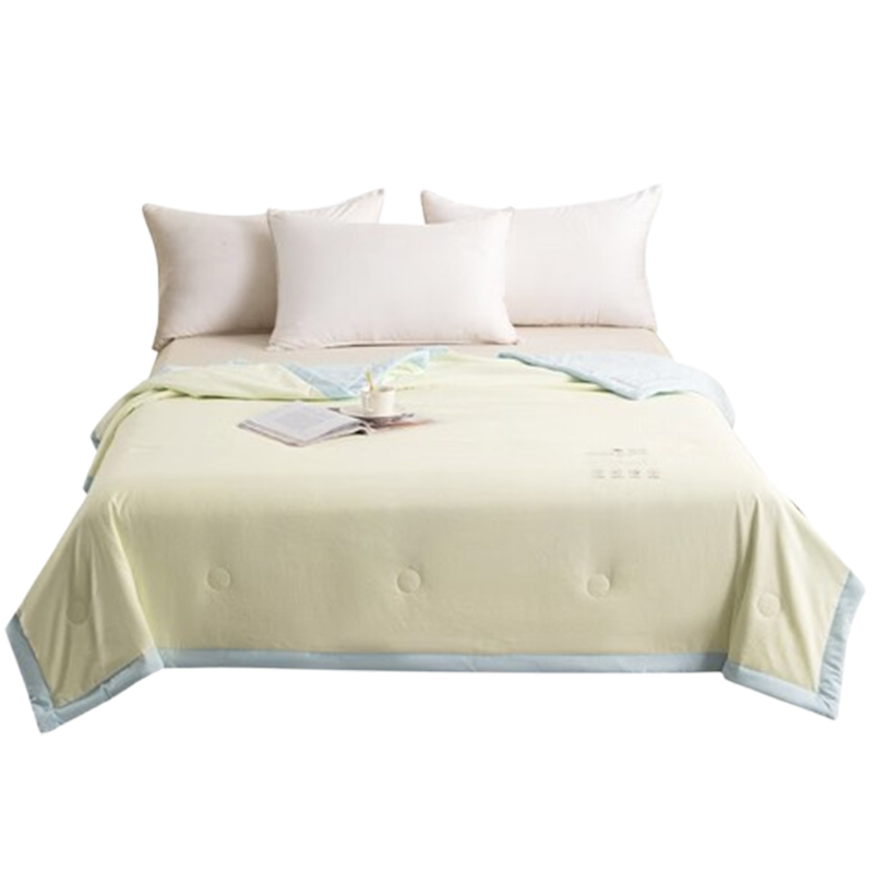 多喜爱夏被蚕绵清爽透气柔软亲肤纯涤磨绒面料152*218cm