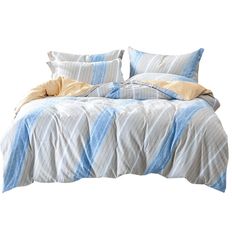 多喜爱四件套畅想时光美眠康纯涤磨绒面料套件203*229cm