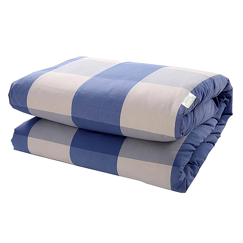 知布家粗布水洗双人四季被200*230cm 条