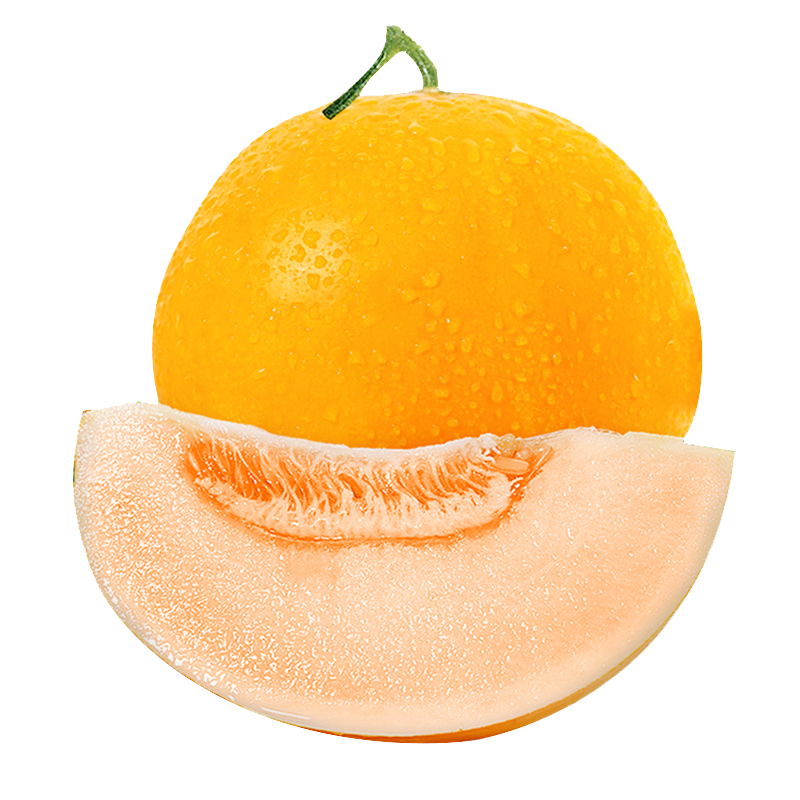 [熊猫鸟]礼盒装 新鲜黄金哈密瓜 带箱8斤 水果应当季网纹甜瓜整箱