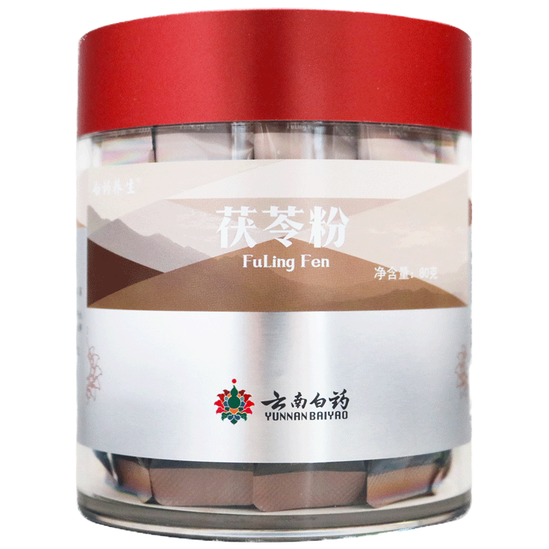 云南白药 白药养生 茯苓粉 2克*40袋/瓶