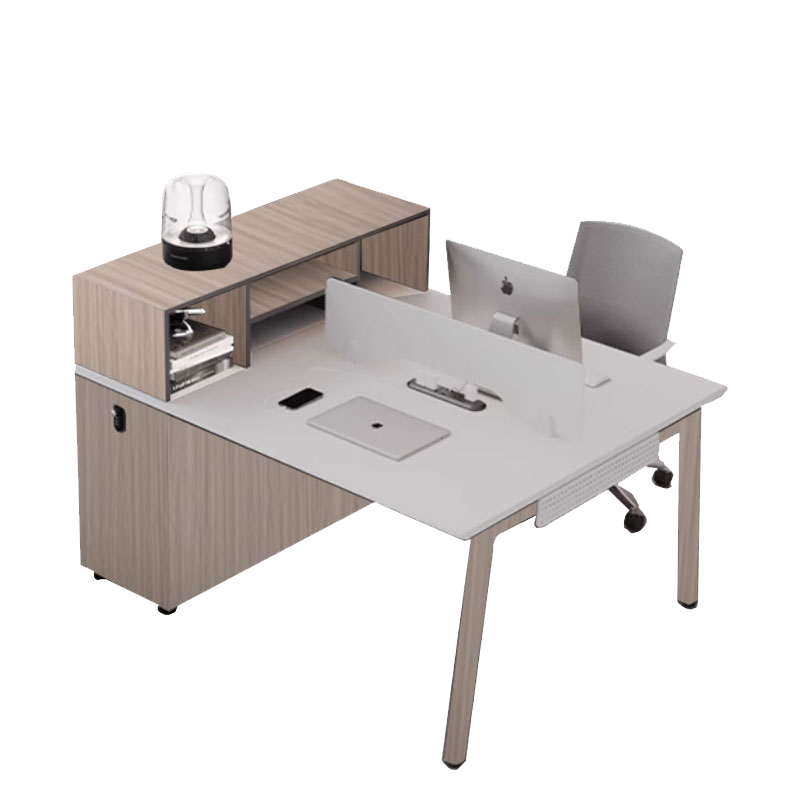 赞属 双人职员办公桌 1400*1200*750mm 组