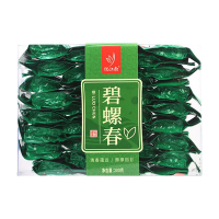 忆江南茶叶碧螺春绿茶叶嫩绿清新碧螺春塑盒200g