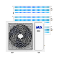奥克斯空调一拖三4匹中央空调家用变频家用空调风管机小多联机智能卡机WiFi