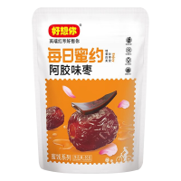 好想你去核金丝小枣野酸多口味蜜饯果脯每日蜜约阿胶味枣80g*3袋