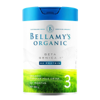 [ 有效期26年8月以后]原装进口澳洲贝拉米Bellamy's白金版 宝宝有机奶粉3段800g/罐装12月以上