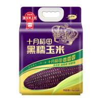 十月稻田黑糯玉米220g*8根东北软糯甘甜大棒富含花青素清香1.76kg