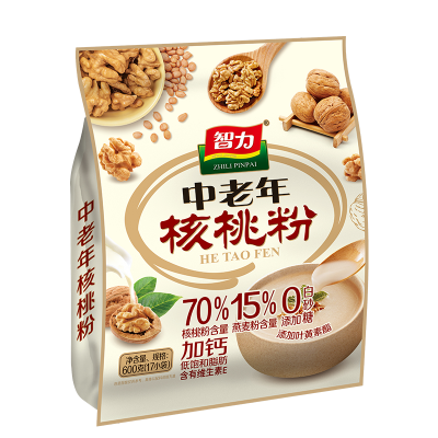 智力 中老年核桃粉616g(内含22小包)速溶即食代餐粉