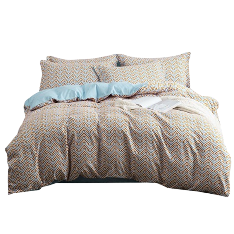 多喜爱四件套艾比利斯美眠康纯涤磨绒面料套件203*229cm