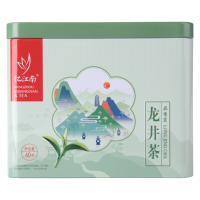 忆江南茶叶龙井绿茶杭州钱塘茗茶一级罐装龙井茶60g