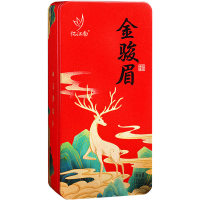 忆江南茶叶红茶兰韵武夷山蜜香浓郁金骏眉铁盒装300g