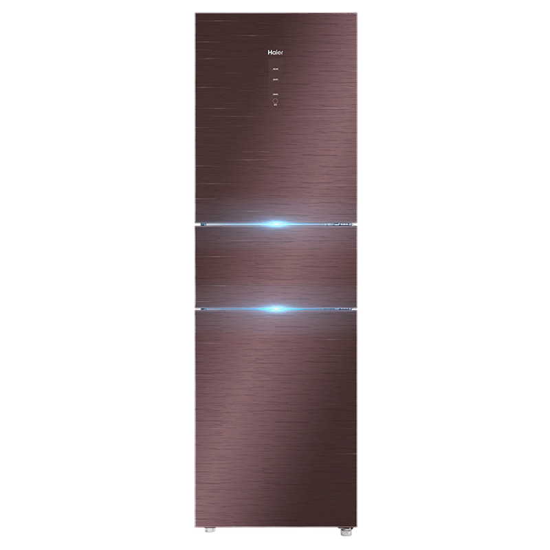 海尔(Haier)三门冰箱220升 风冷无霜 全温区变温 DEO净味 电脑控温 家用电冰箱 BCD-220WDGR