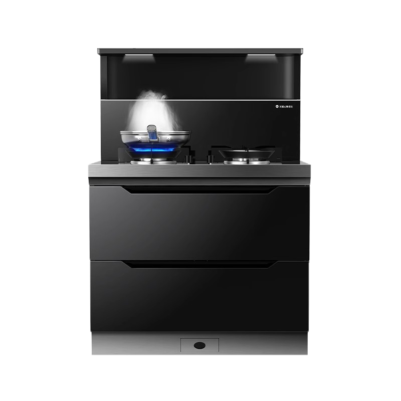 火星人集成灶T25BX天然气右排烟消毒柜家用集成灶厨房油烟机正品