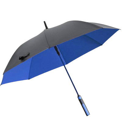 耀豪坤双层长柄雨伞超大号直柄雨伞商务高尔夫伞 手柄照明雨伞8骨/把