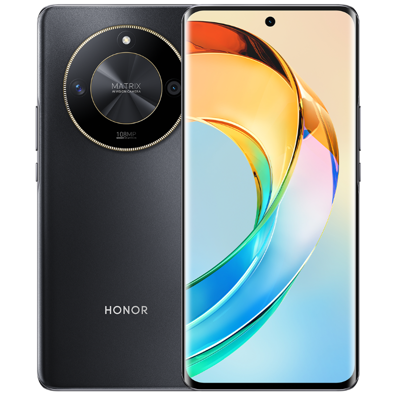 HONOR/荣耀X50 12GB+256GB 典雅黑 第一代骁龙6芯片 1.5K超清护眼硬核曲屏 超耐久大电池 5G手机