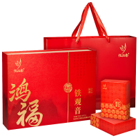 忆江南茶叶铁观音乌龙茶香气馥郁兰香清幽鸿富铁观音270g