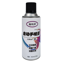 翰纯泽 自动手喷漆 黑色 350ml (238g) /瓶