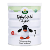 原装进口丹麦 阿拉(ARLA)有机婴幼儿配方牛奶奶粉2段(6-12个月)600g