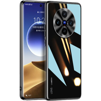 圣幻 vivo x100手机壳x100pro全包防摔硅胶软边高档钢化玻璃保护套