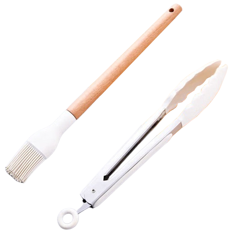 尚烤佳烧烤套装烧烤油刷硅胶防烫食品夹食品级材质SKJ-472