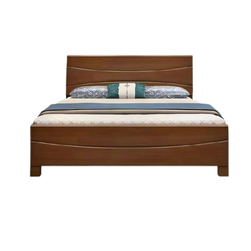 红缅 实木床含床垫 HM-SMC056 张