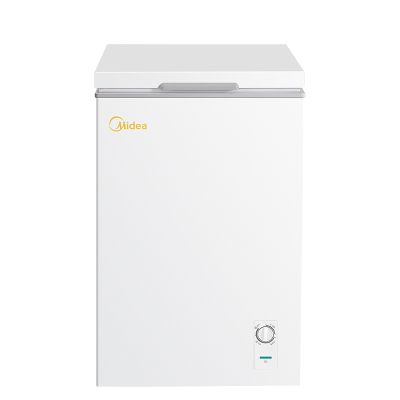 美的(Midea)100升家用小冰柜 冷藏冷冻转换 一级能效 单温冷柜 顶开门 节能安静 BD/BC-100KMD(E)