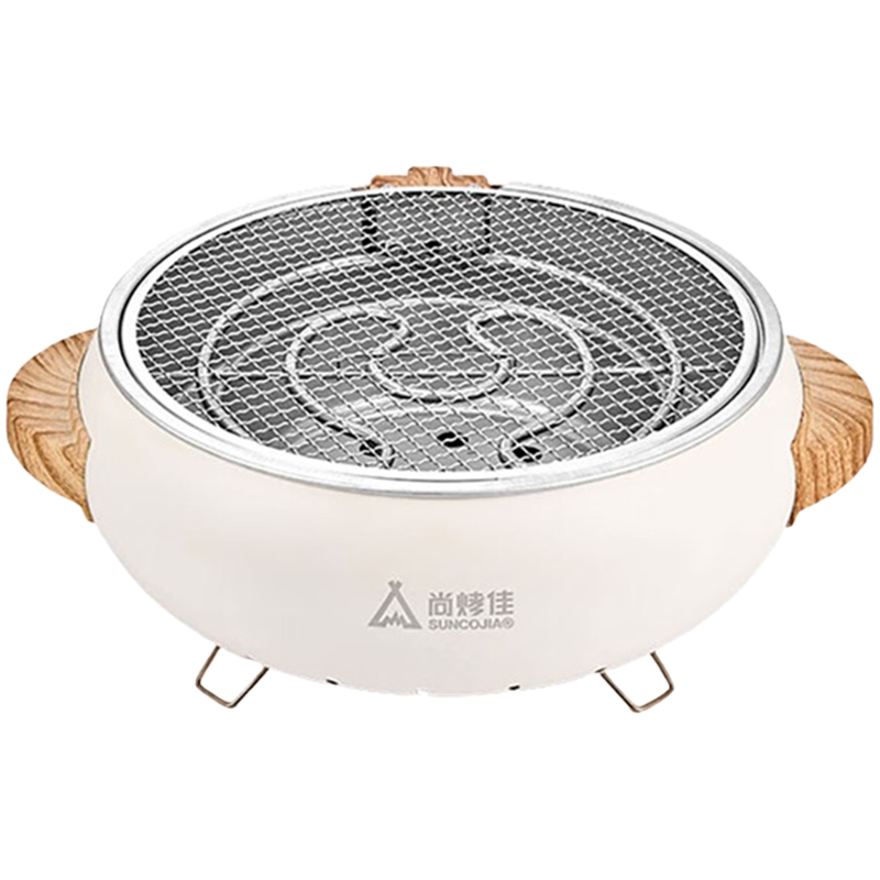 尚烤佳电热炉不锈钢烤网加密不掉落分体设计方便清洗标配DZ-04