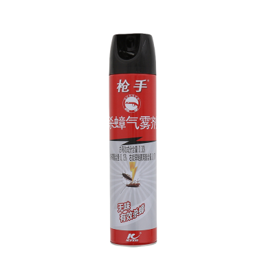枪手 杀蟑气雾剂(无味) 600ml 瓶