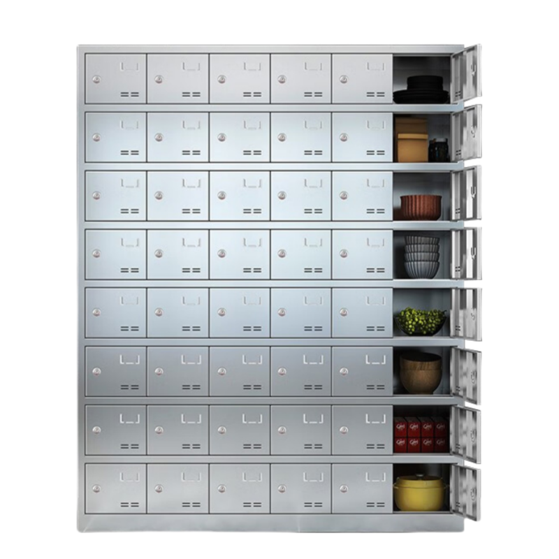 赛颐盛不锈钢碗柜48门1430*300*1800mm(201)台