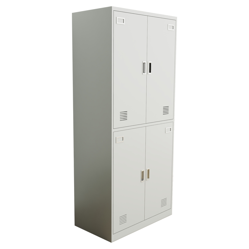 臻远ZY4041805简易衣柜四门更衣柜宿舍物品柜储物柜