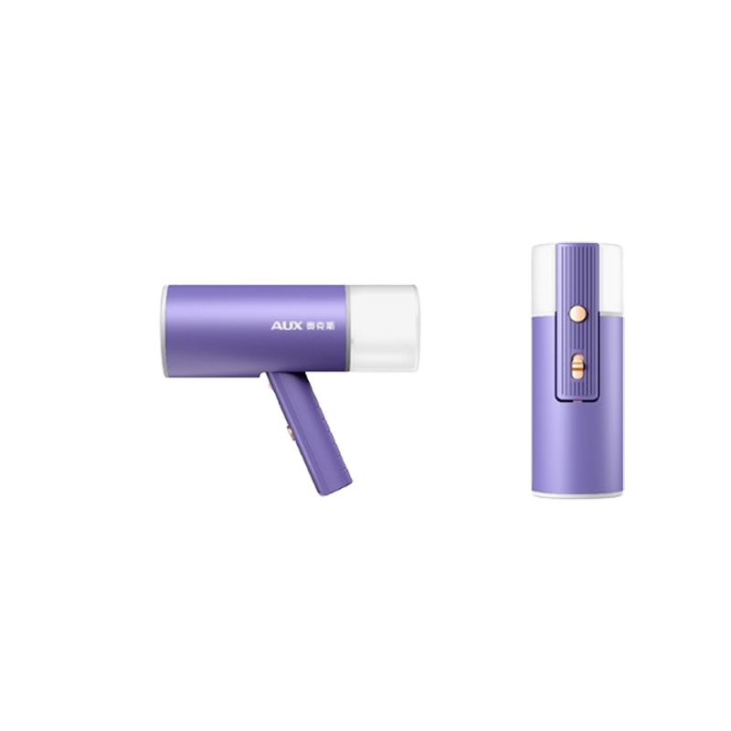 奥克斯(AUX)手持挂烫机便携式熨烫机家用小型蒸汽电熨斗烫衣服宿舍_顶配款⭐米黄色熨衣板不锈钢面板轻盈随行0.5kg