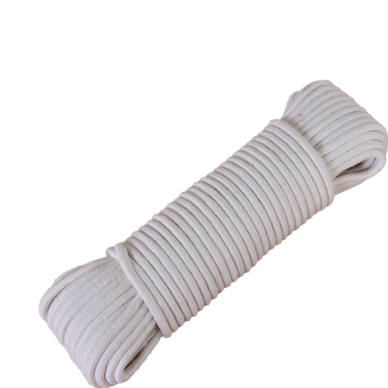 棉绳编织棉线绳白色 直径16mm 米