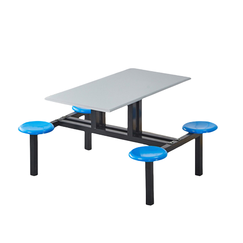 豫庄德不锈钢餐桌四人张