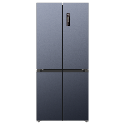 无忧嵌美菱510升双系统零嵌入十字对开门冰箱 63.5cm1级家用大容量四开门电冰箱补贴自营BCD-510WP9CZX灰