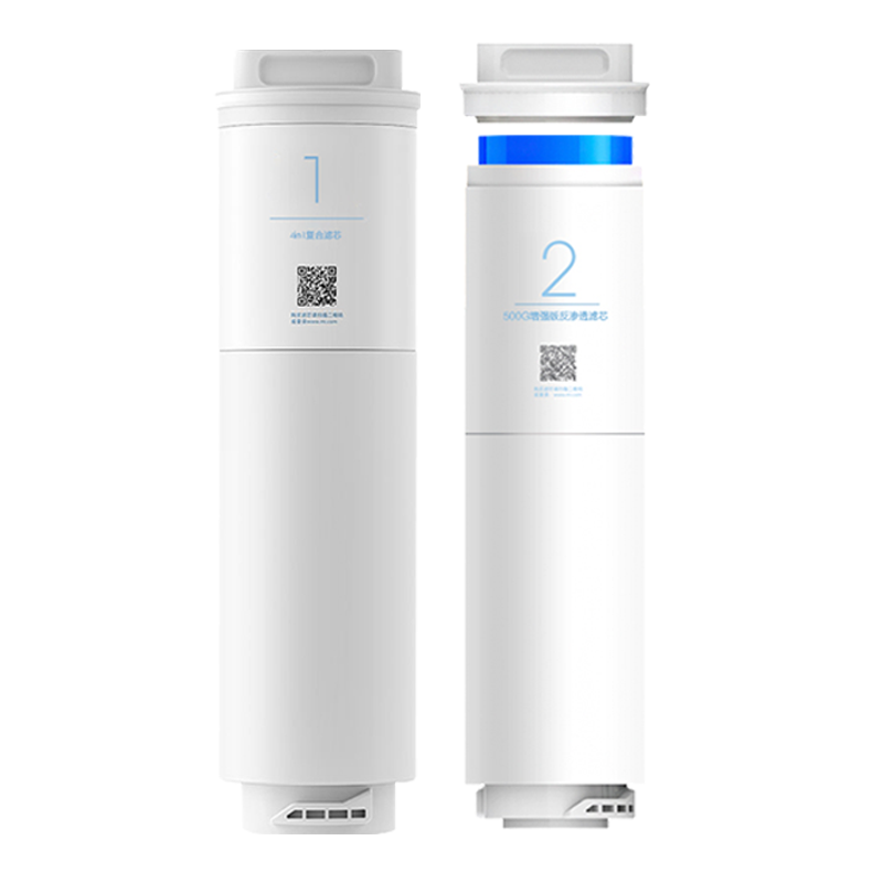 小米净水器500G 小米净水器 反渗透滤芯(500G) 白色+增强版复合滤芯