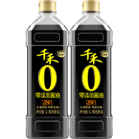 千禾零添加头道280天1L-2特级生抽酱油炒菜调味