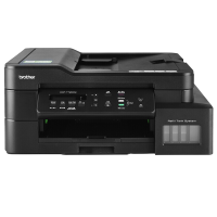 兄弟(brother)DCP-T735DW彩色喷墨连供打印机一体机T735DW墨仓式复印手机无线wifi自动双面家用办公相片照片替代T910DW 标配