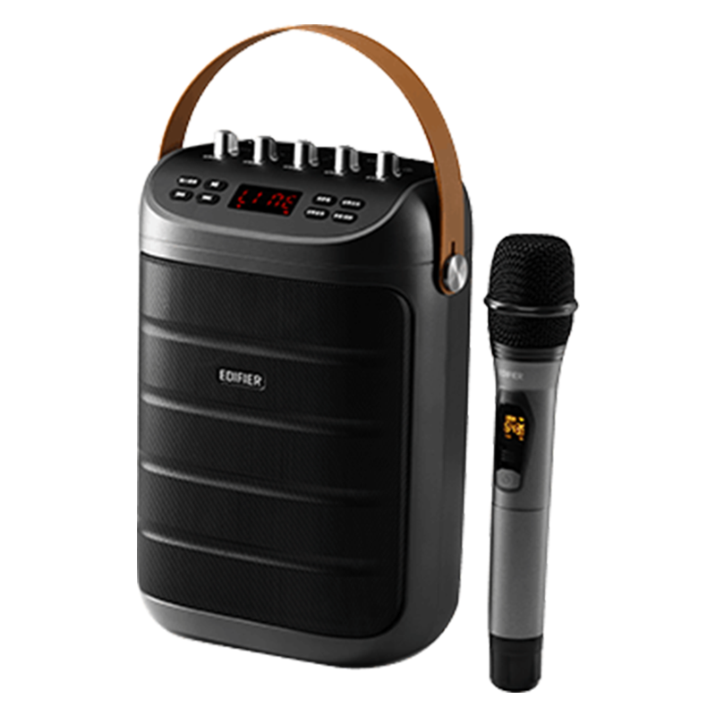 漫步者蓝牙音箱便携式户外K歌专用蓝牙音响配话筒PK305