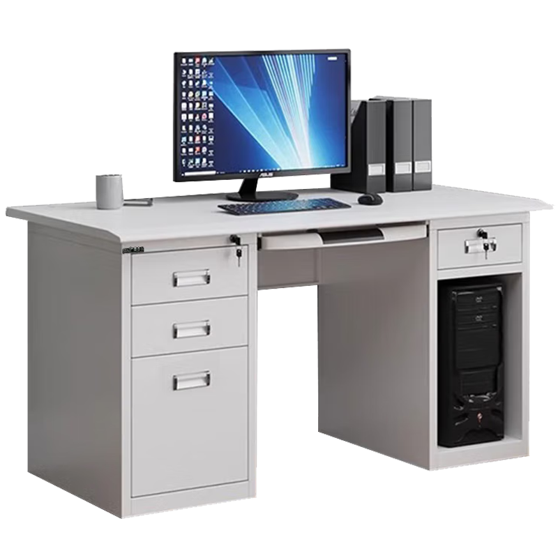 GS广圣 钢制办公桌电脑桌职员桌 1.2米 YL1212 张