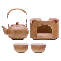 尚烤佳煮茶套装茶炉茶壶茶杯质地坚硬文火慢煮套装SKJ-528-1