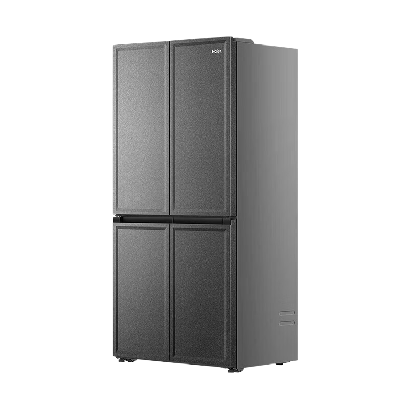 海尔(Haier)十字对开门冰箱460L容量 全空间保鲜零距离嵌入式独立制冰盒家用 BCD-460WGHTD14S9U1