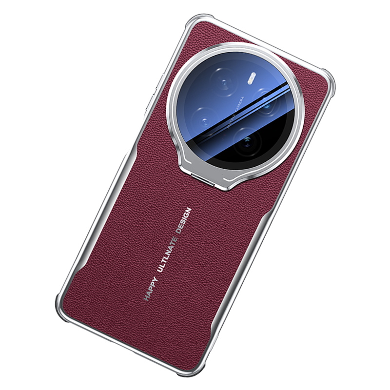 可波 适用荣耀magic7素皮隐形镜头壳荣耀magic7素皮手机壳镜头支架保护套防摔手机外壳