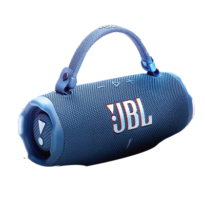 JBL CHARGE6 音乐冲击波六代 便携式蓝牙音箱+低音炮 AI音效增强 户外防尘防水 桌面音响 海蓝