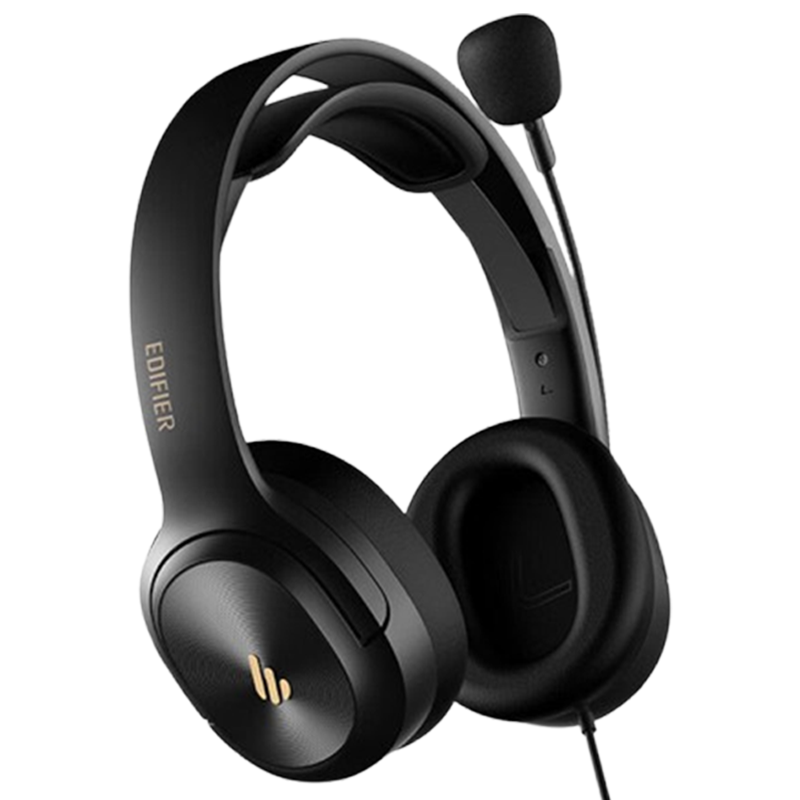 漫步者有线耳机头戴式耳麦听力听说口语训练专用耳麦USB K5000