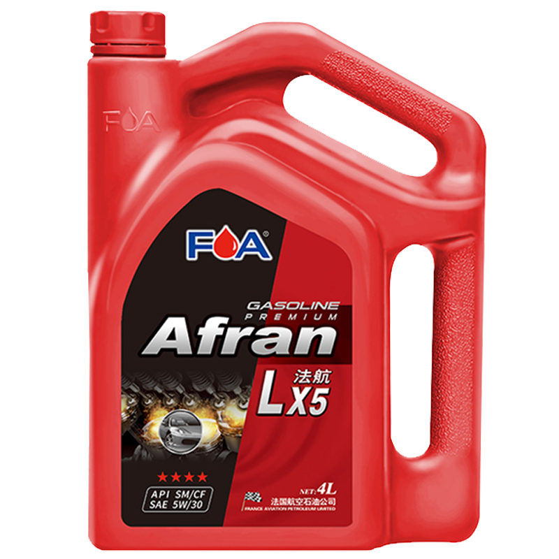 法航合成性能汽机油LX5 SM 5W-30 4L 1瓶