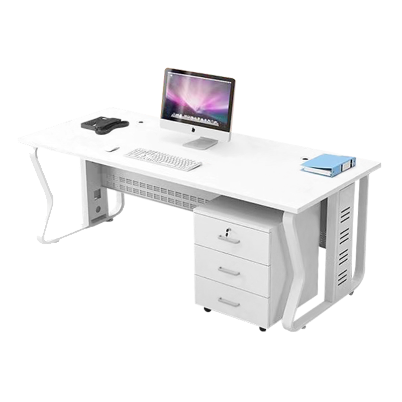 上成禾办公桌含活动柜2.2m/张