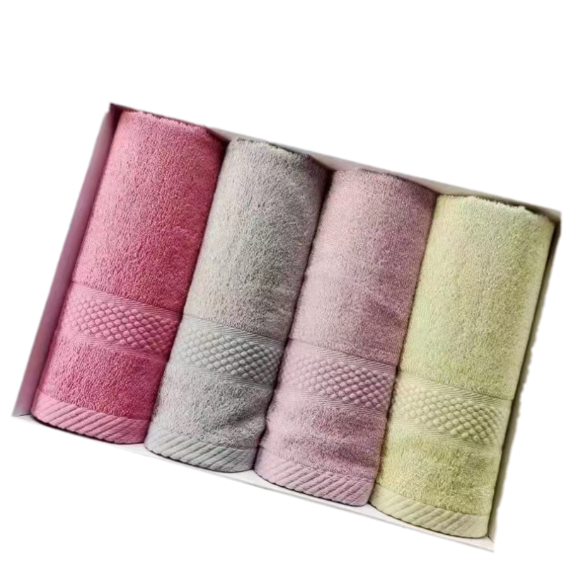 优品尚竹UPZO竹纤维草本迷你毛巾四件套CB-104S套